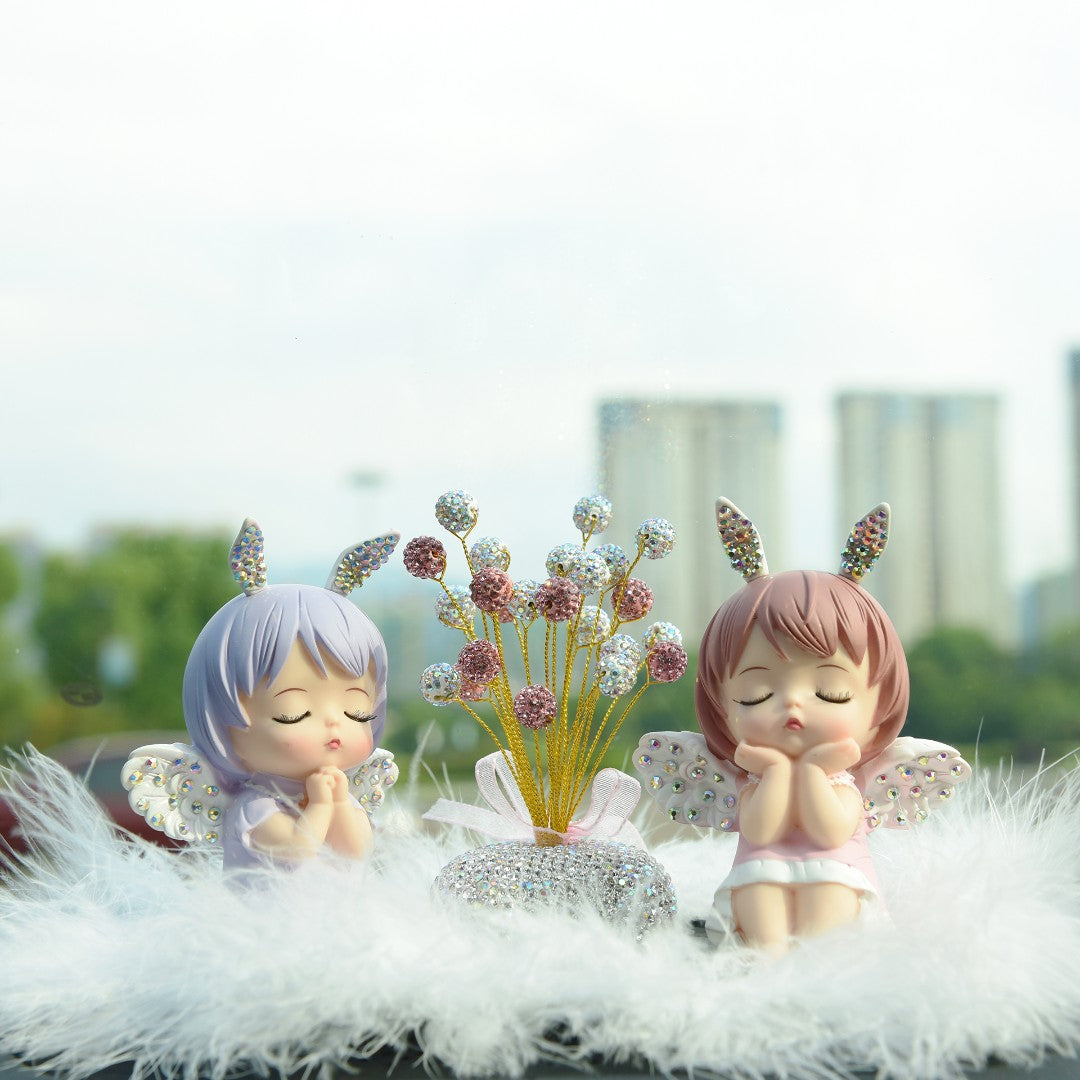 【Flash sale/ buy 1 get 1=2 sets】Decoration Auto Interior Decorations Big Doll Toys Deer Ballons Dressing Table