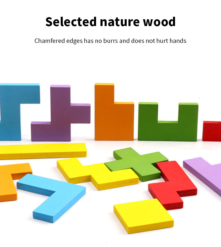 Toys Children's New Puzzle Wooden Figure Cognitive Jigsaw Puzzle Puzzle Early Learning Building Blocks Toys