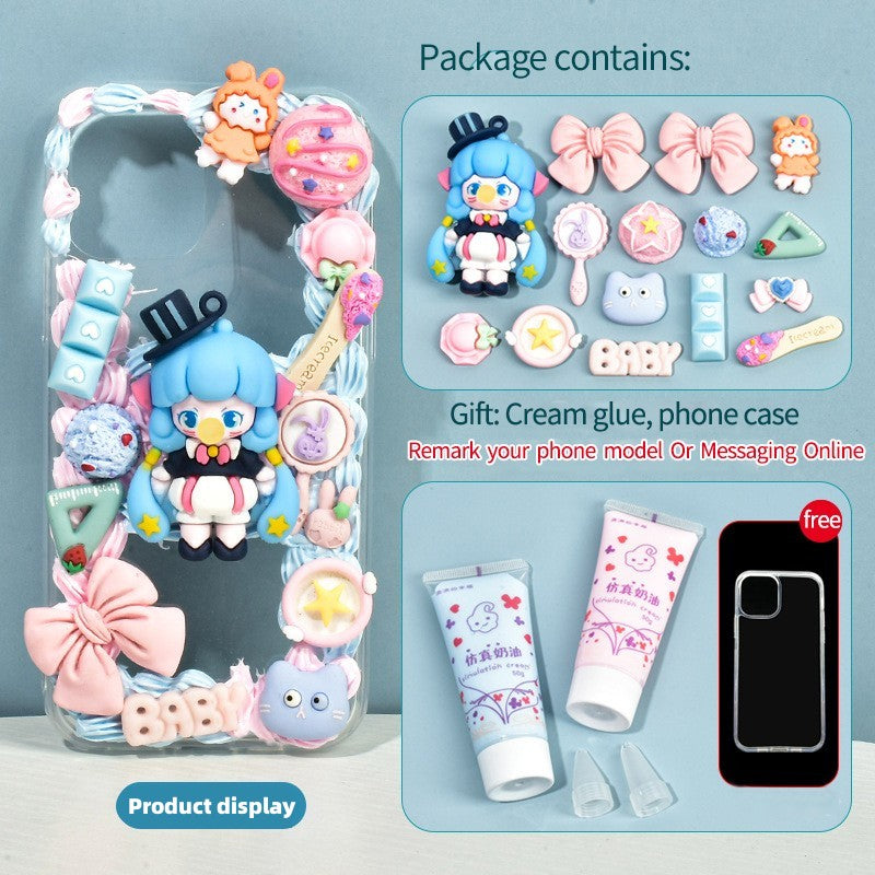 Simulation Fake Whipped Cream Glue Glue DIY Phone Case Material Kit