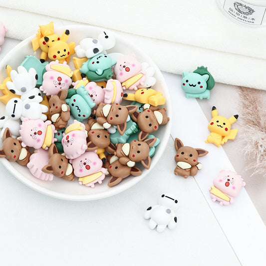 POKEMAN MIXED DAY BOY CARTOON CUTE DIY CRAFT MINI CHARM PIKACHU