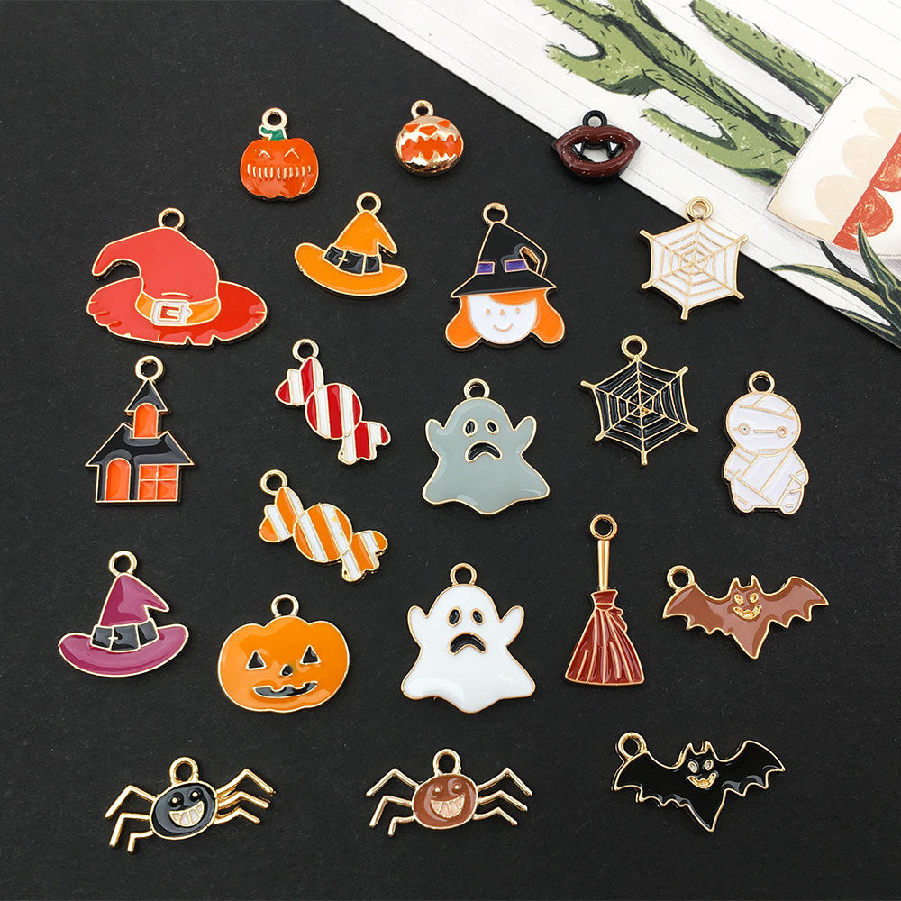 【Metal charms Mix】 Diy Cute Acessories Makeup Space Design Earrings hook